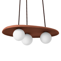 LEDVANCE DECOR Clay Nest Pendant Suspension 3XG9 Brune
