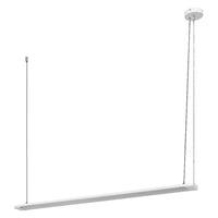 Dalle ligne bureau 1,2m 40W 840 DIM Blanc