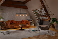 LEDVANCE DECOR Clay Windows Pendant Suspension LN 4XE27 Brune
