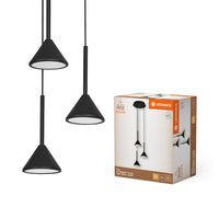 LEDVANCE DECOR Fuji 3X Suspension 13W 930 Noir
