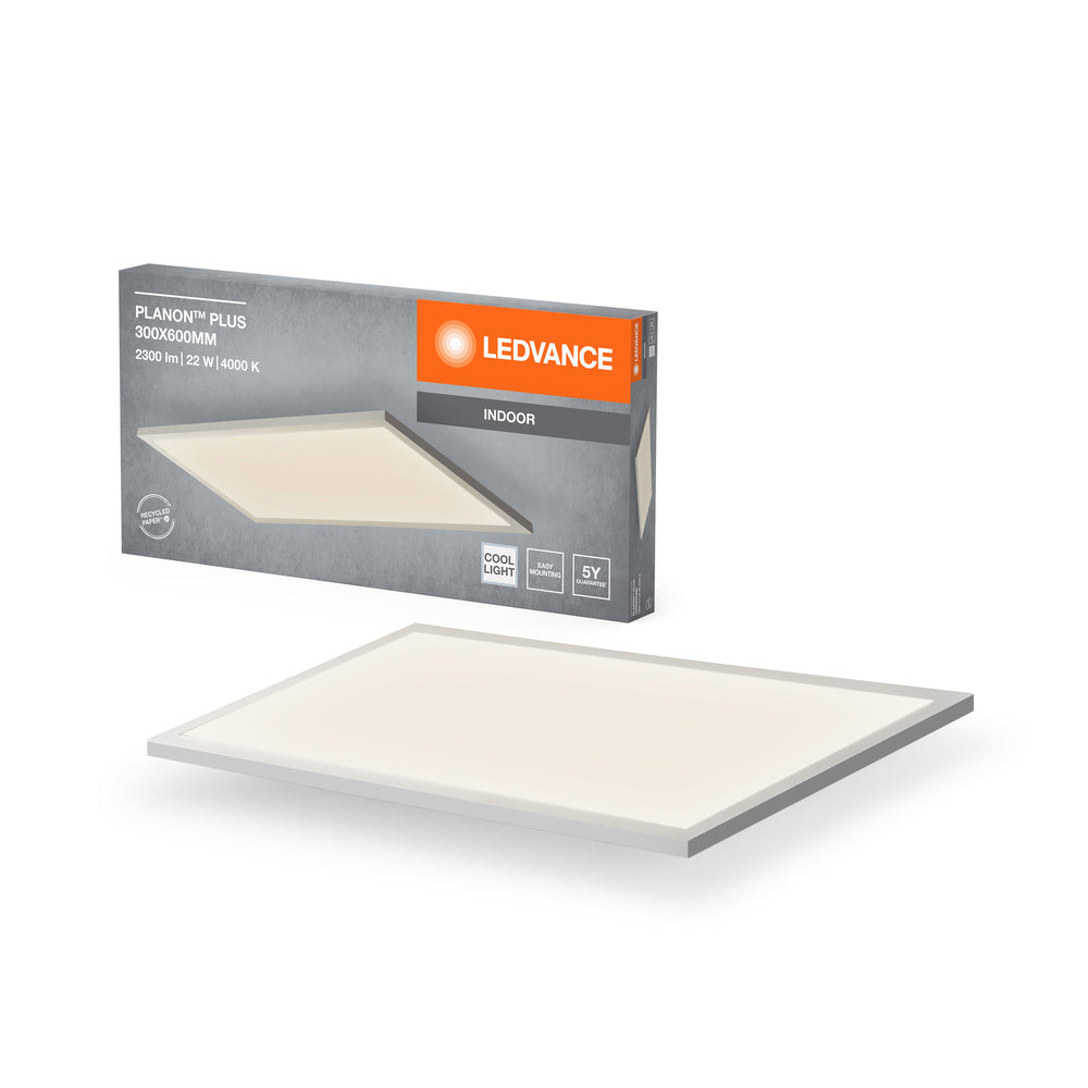 LEDVANCE Planon Plus Plafonnier, 22W, 300x600mm, 4000K