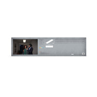 LEDVANCE Planon Frameless LED Deckenleuchte, Warmweiß, 40W, 1200x300mm