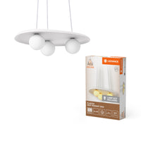 LEDVANCE DECOR Plaster Nest Pendant Suspension 3XG9 Blanc
