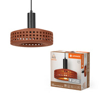 LEDVANCE DECOR Clay Windows Suspension Brune, E27