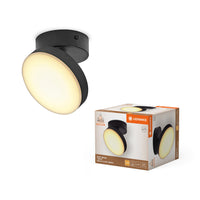 LEDVANCE DECOR Spot Moon Plafonnier noir, 1 spot, 5.5W
