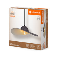 LEDVANCE DECOR Felt Hat Suspension Foncé, E27