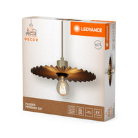 LEDVANCE DECOR Plisse Pendant Suspension E27 Beige