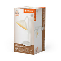 LEDVANCE Lampe à poser Decor Feuille de Lotus blanc E14 gradable