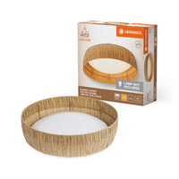 LEDVANCE DECOR Bamboo Paper Plafonnier Brune, 400mm, 18W