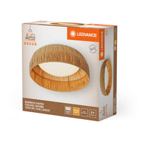 LEDVANCE DECOR Bamboo Paper Plafonnier Brune, 300mm, 12W