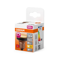 OSRAM LED FLAT LAMP Lampe LED ultra-compacte design, dimmable, 2700K, 3.5W, Mate, E27