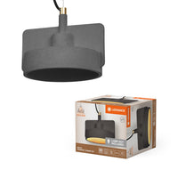 LEDVANCE DECOR Mold Pendant Pendelleuchte 225MM 1xE27 Dark Gray