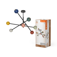 LEDVANCE DECOR Bubble Suspension Plafonnier, à 6 ampoules, E27, Multicolor
