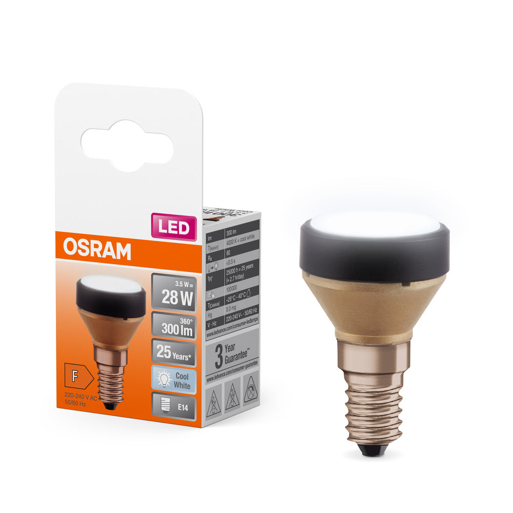 OSRAM LED FLAT LAMP Lampe LED ultra-compacte design, 4000K, 3.5W, Mate, E14