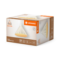 LEDVANCE Suspension Decor Pulp blanche, E27, 310 mm