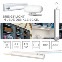 LEDVANCE LINEAR ANGLE FRAMELESS SENSOR éclairage sous meuble 35cm CCT DIM Noir, 320 lm, 3000…4000…6500 K, blanc chaud|blanc froid|lumière du jour