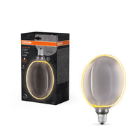 Lampe LED OSRAM VINTAGE 1906® LED CLASSIC GLOBE183 O-Form FILAMENT 4W 818 Fumée E27, 110 lm, 1800 K, Blanc chaud confort