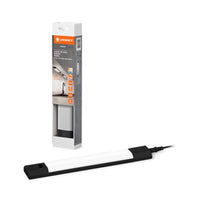 Spot sous meuble LEDVANCE LINEAR EDGE SENSOR 30cm CCT DIM Noir, 290 lm, 3000…4000…6500 K, blanc chaud|blanc froid|lumière du jour