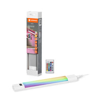 LEDVANCE LINEAR EDGE SENSOR Unterbauleuchte RGBW 30cm RGBW DIM White Remote Control, 230 lm, 3000 K, Warmweiß