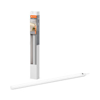 LEDVANCE LINEAR ANGLE FRAMELESS SENSOR éclairage sous meuble 55cm CCT DIM Blanc, 480 lm, 3000…4000…6500 K, blanc chaud|blanc froid|lumière du jour