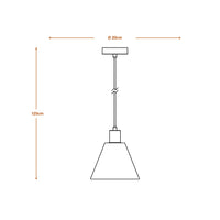 LEDVANCE Suspension Décor Raphia verte E27 200 mm