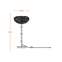 LEDVANCE DECOR Paper Drop Floor Lampadaire 1XE27 Beige
