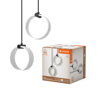 LEDVANCE DECOR Circle Suspension, 2 Pendel, 14W, Click CCT Noir
