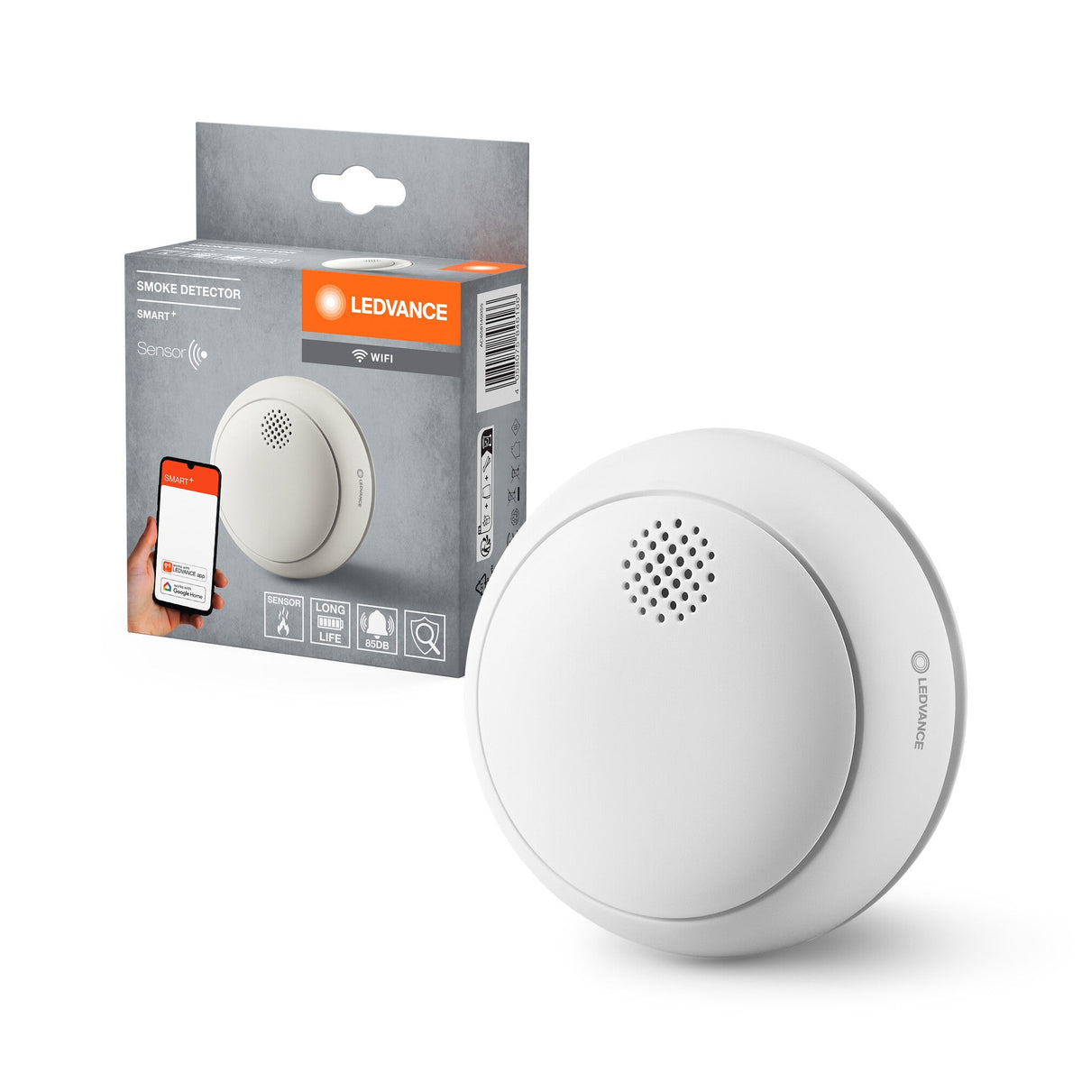 DÉTECTEUR DE FUMÉE SMART+ WIFI Blanc