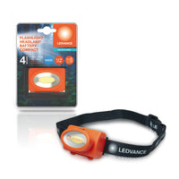LEDVANCE FLASHLIGHT Headlamp Battery Stirnlampe, 100 lm, 6500 K, Kaltweiß