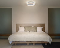 OSRAM LED Deckenventilator Ring 55W CCT Weiß 3000K-6500K