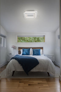OSRAM LED Deckenventilator Ring 55W CCT Weiß 3000K-6500K