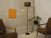 OSRAM DECOR Standleuchte Decor Cardboard Cylinder braun, E27