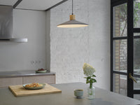 LEDVANCE DECOR Concrete Wood suspension en béton, E27, 320 mm