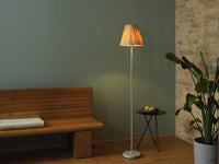 LEDVANCE Lampadaire Decor Raphia vert, E27, 300 mm
