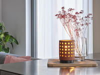 OSRAM DECOR Clay Windows Table Tischleuchte 1xE27 Brown