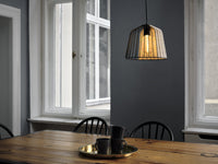 OSRAM DECOR Cage Bell Pendelleuchte, schwarz/braun, E27