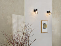 OSRAM DECOR Spot Firefly Wandleuchte, OSRAM Lampe inklusive, schwarz, 1 x 2.8W, E14