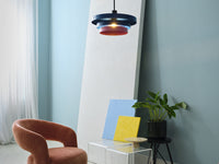 LEDVANCE DECOR Layers Pendant Suspension Bleue, E27
