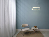 OSRAM DECOR Tetragon Suspension, 18W, 3000K, 2000lm, Blanc chaud, Click DIM