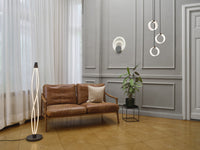 OSRAM DECOR Swirl Floor Stehlampe, 22W, Click DIM, 3000K, 2400lm