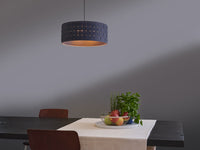 LEDVANCE Suspension Décor Feutre Tissage gris foncé 3xE27