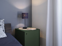 OSRAM DECOR Tischleuchte Decor Felt Weaving Stand grau, E14