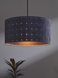 LEDVANCE Suspension Décor Feutre Tissage gris foncé E27 380 mm