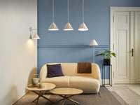 LEDVANCE Lampadaire Decor Pulp blanc, E27,  gradable