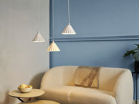 OSRAM DECOR Suspension 3-flammes Decor Pulp blanc, E14