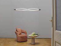 OSRAM DECOR Suspension Swirl, 22W, 3000K, 2400lm, Blanc chaud, Click DIM