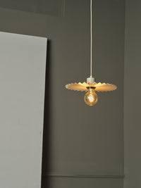 LEDVANCE DECOR Plisse Pendant Suspension E27 Beige