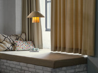 LEDVANCE DECOR Bamboo Paper Hut Pendant Suspension 400 E27 Brune
