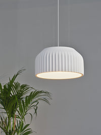 LEDVANCE DECOR Plaster Routes Pendant Suspension 300 1XE27 Blanc
