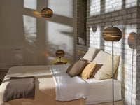 LEDVANCE Lampadaire Decor Carton Boule marron, E27